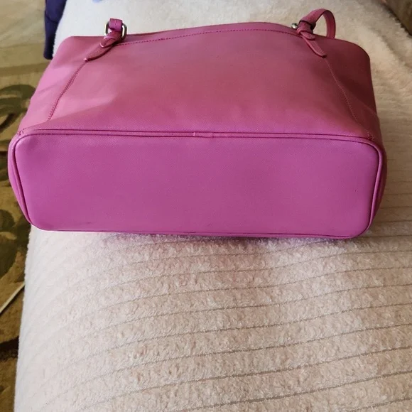 Coach hot pink tote - Picture 5 of 8